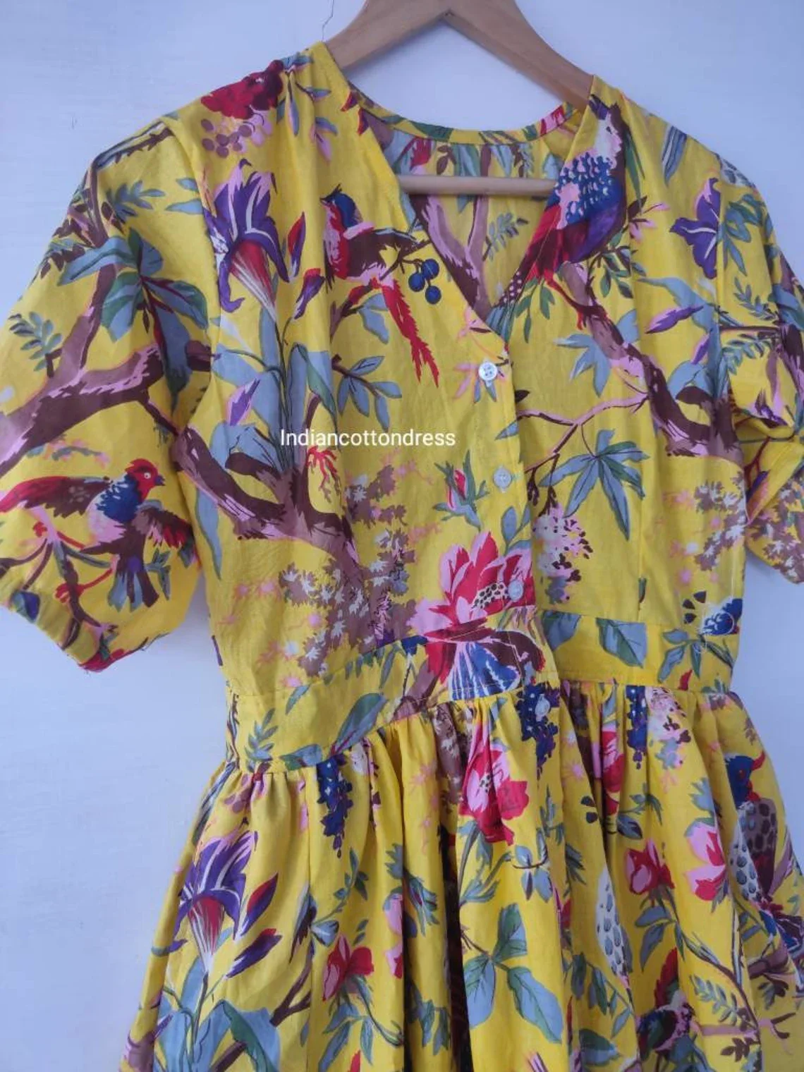 Luxury Modern Design Cotton Summer Dress Elegant Women Dresses from Indian Manufacturer and Supplier