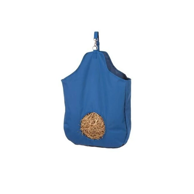 OEM Manufacturer Horse Feed Bag Tote Bag Hay Bale Storage Carry Bag with Mesh Bottom Slow Feed for Horse