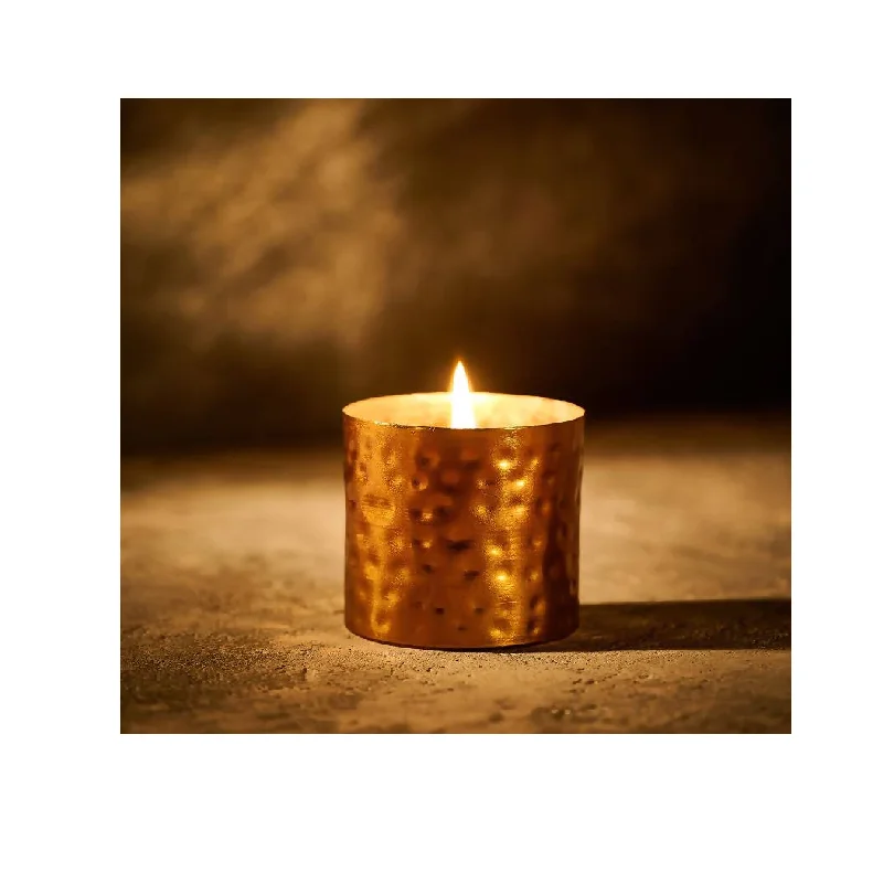 Новое поступление подсвечники с медным покрытием для церкви индивидуального размера дешевая цена и круглая форма ручной работы