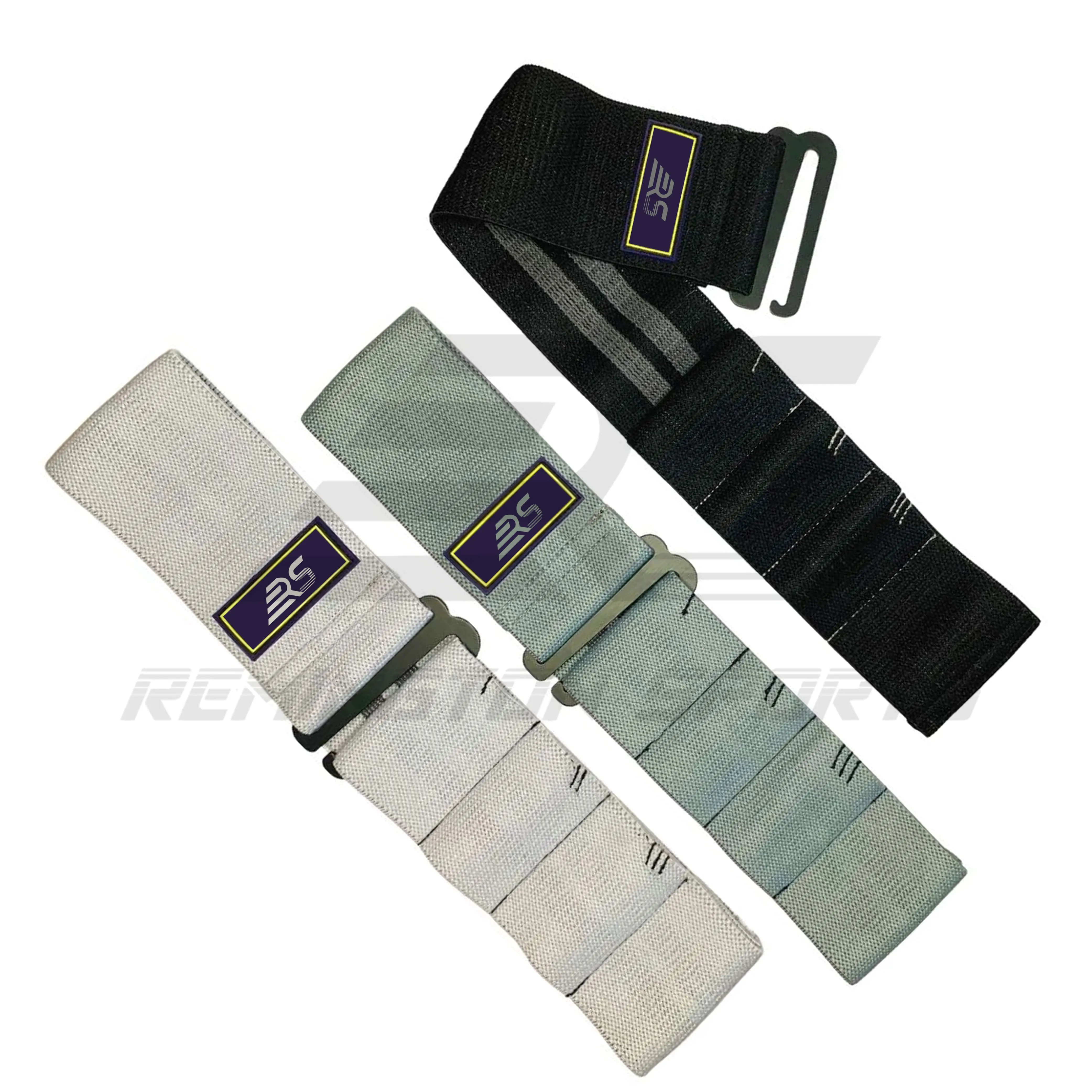 wholesale good quality Custom Color hip Band Sets Sport Resistance Hip Circle Fitness Elastic Band