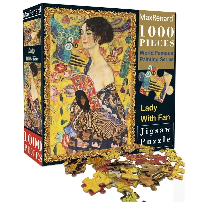 OEM Custom Puzzle Games High Quality Cardboard 500 1000 2000 Pieces Paper Jigsaw Puzzles for Adult