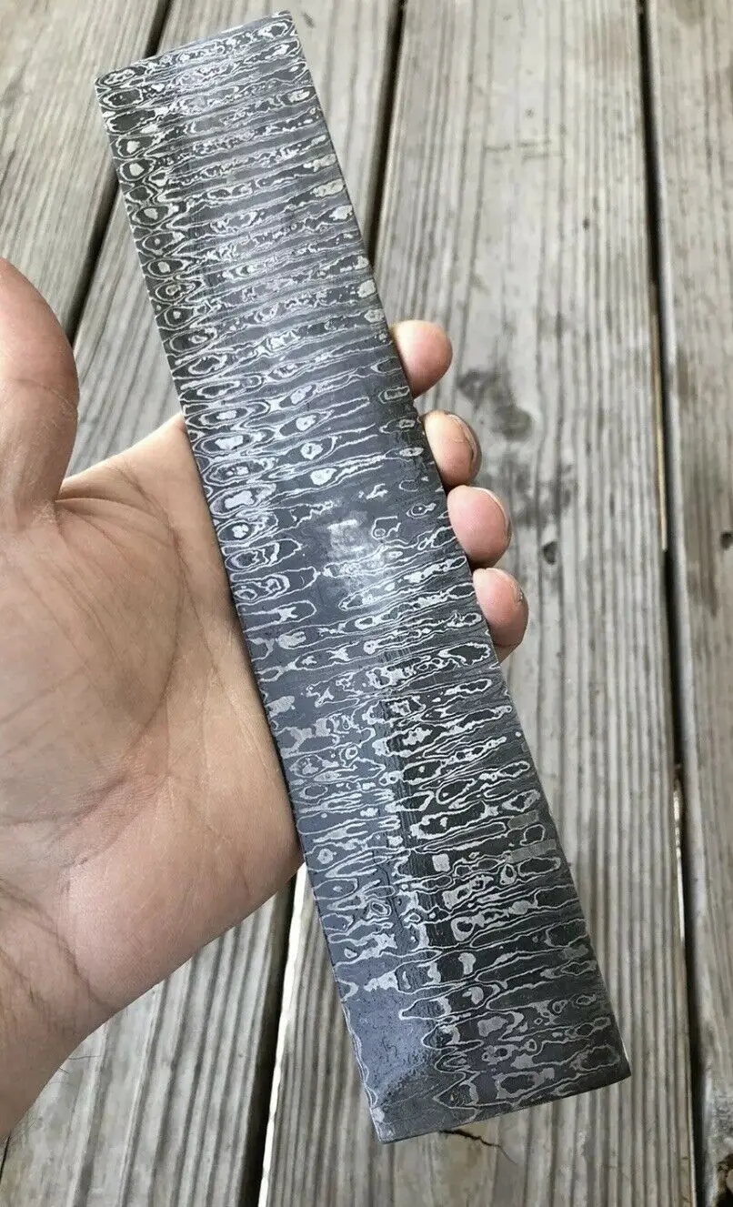 Prime Knives Handmade Damascus Steel Layers Blade Knife Billets High Carbon & 1095 Knife Making Sword Making