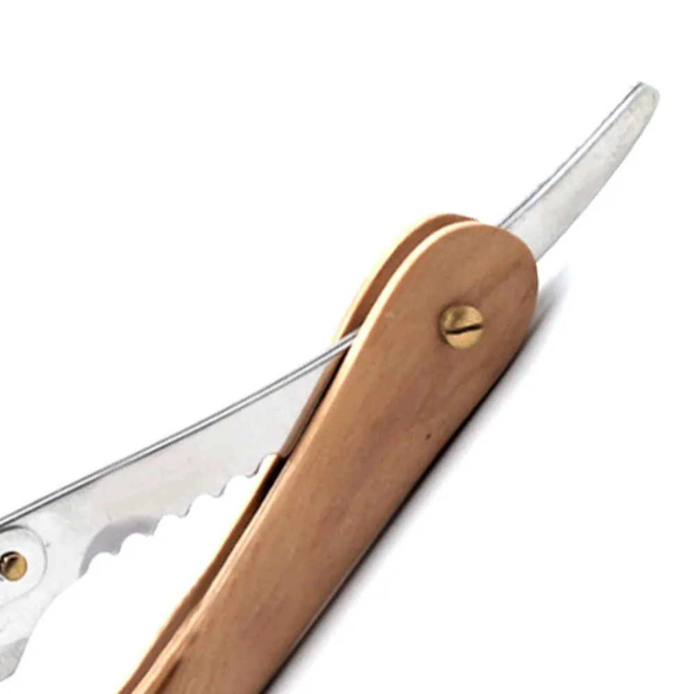 Wholesale Best Supplier High Quality Stainless Steel Wooden Handle Razors / Custom Made Wooden Handle Razors