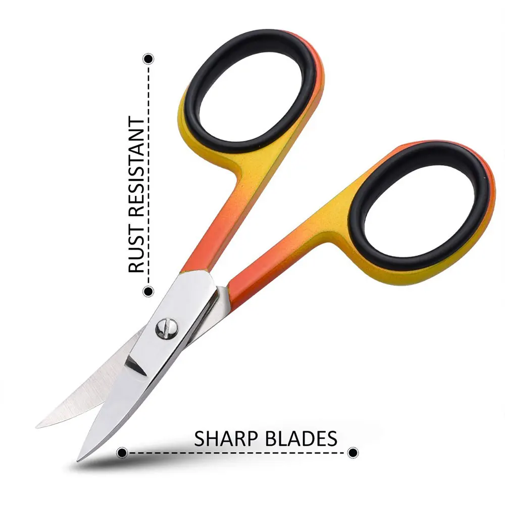 Cuticle Scissors High Quality Cuticle Manicure Scissors Right-handed Scissors Nail Care Customized Sharp