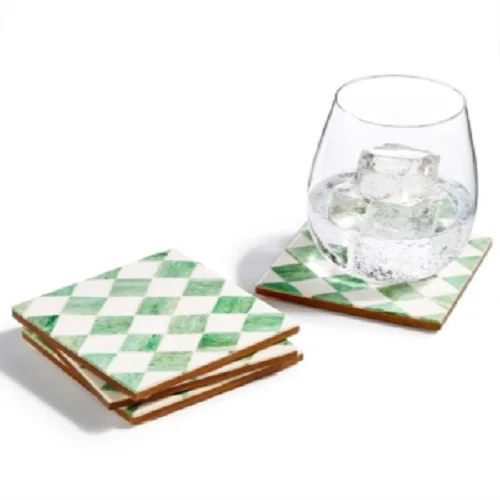 Wood Resin Coaster Coaster With Hard Base Available For Use In Kitchen By A Z Crafts