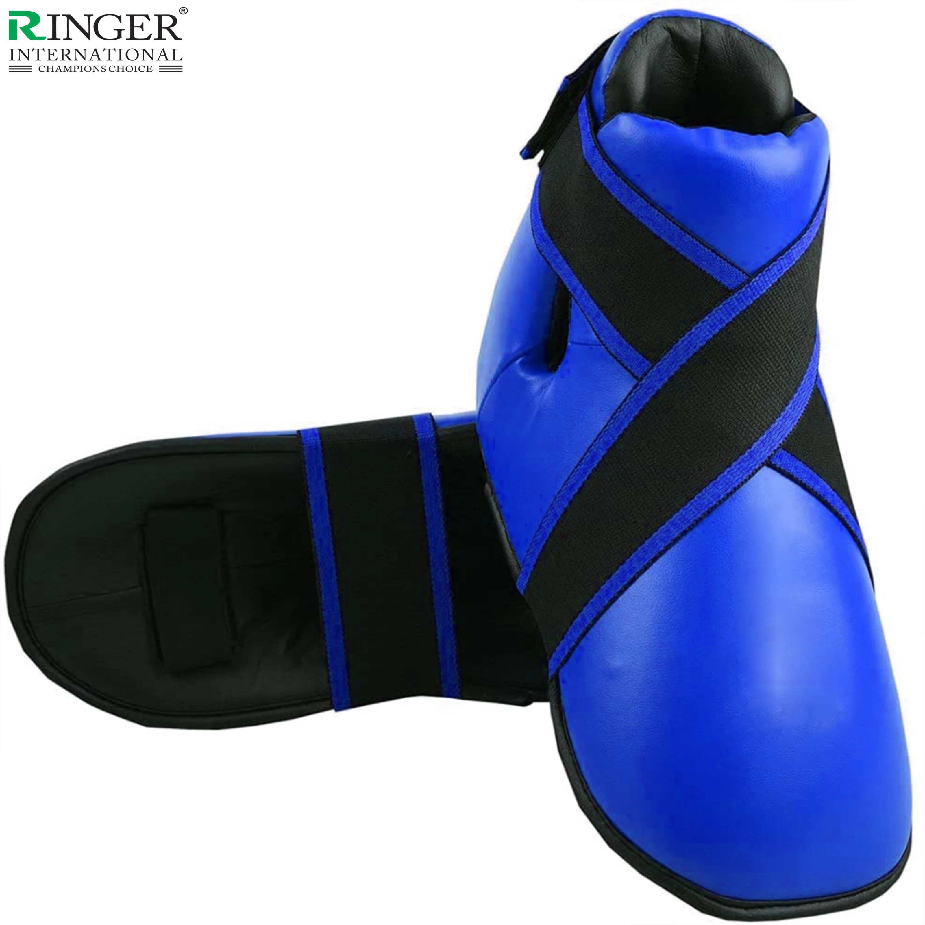 New Arrive Solid Blue Color karate foot protector foot guard karate Shoes protection