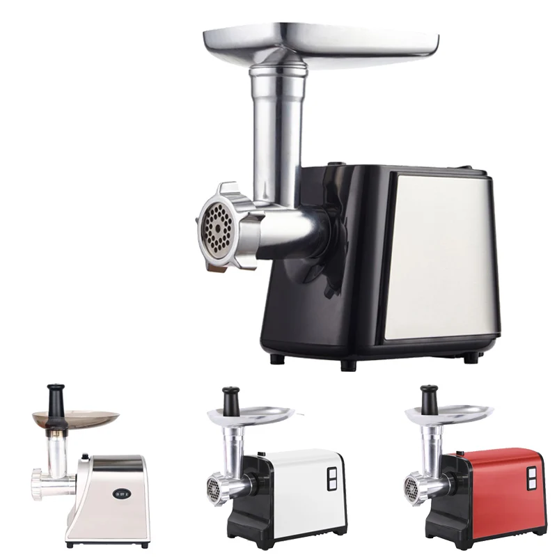 Factory Wholesale Stainless Steel Household Meat Grinder Machine Top Grade Sausage Stuffer Meat Grinders