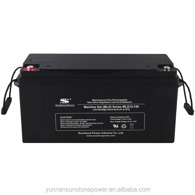 12V 135 amp deep cycle battery inverter for solar panel system
