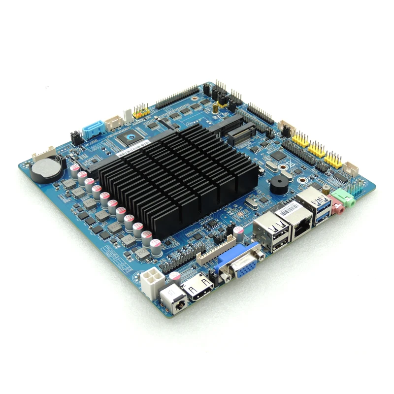 New N5105 quad-core Thin ITX motherboard with cash register mini computer all-in-one computer EDP dual output 6COM