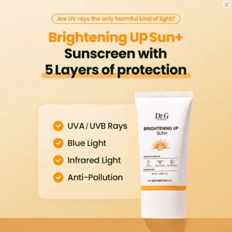 D R.G Осветляющий солнце + SPF50 PA +++ 35 мл Косметика K-beauty крем для лица Сыворотка с тонером солнцезащитный
