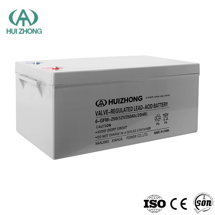 Safe and Reliable 12V 250AH Telecom Battery 12V 250AH Gel Battery for Maritime Standby Power and Outdoor Enclosures