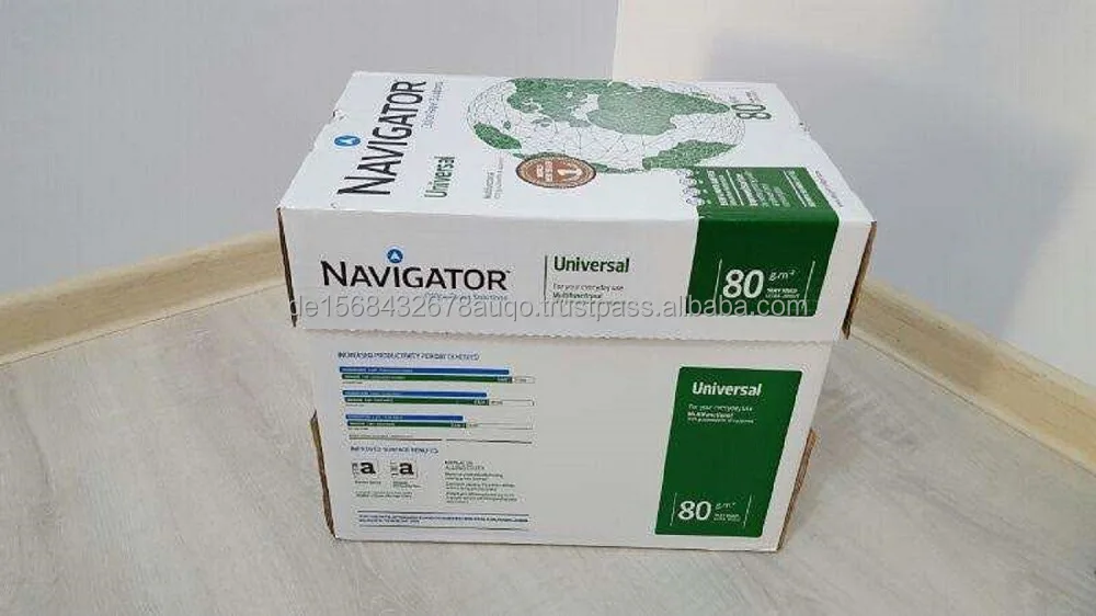 A4 copy paper 80 gsm Paper A4 80 gsm 500 sheets Navigator Photocopy Printer machine A4 Paper Office Supplies
