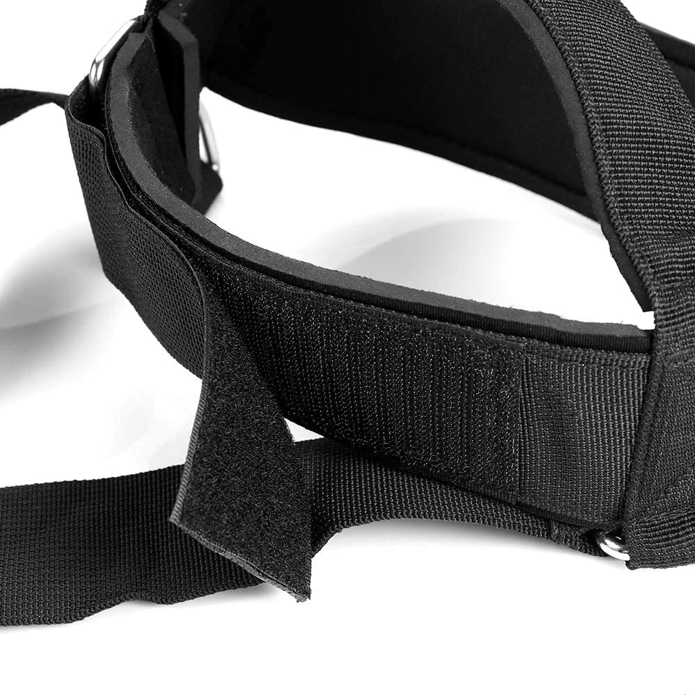New Head Harness Exercise Strap With Chain Adjustable Neck Power Training Belt Gym Fitness Weightlifting Equipment