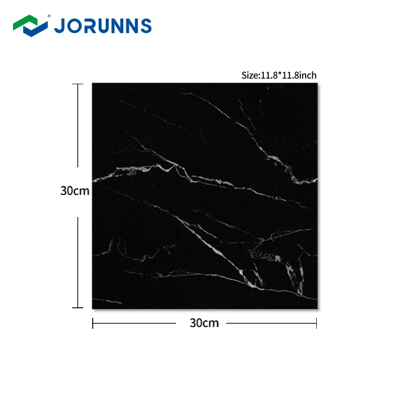 Tiles for Floor Black Bedroom Marble Floor Sticker 3d Marble Tile Self Adhesive PVC Wall Sticker Luxury Vinyl Plank Flooring