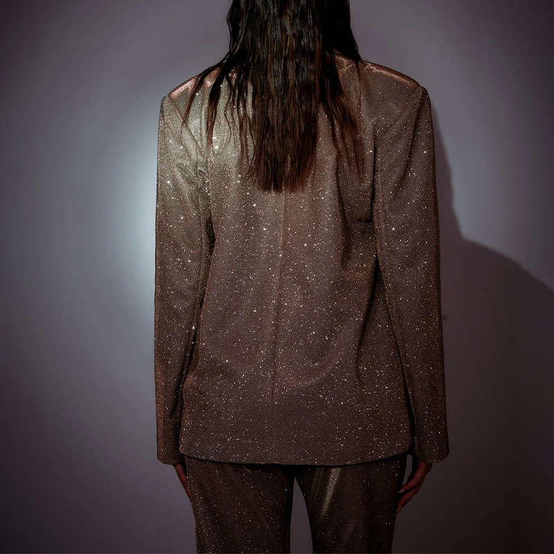 New Design Spring Summer Party Club Suit Jacket Casual Formal Ladies Sexy Blazer Coat