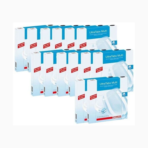 UltraTabs All in 1, 60 tabs for best cleaning results in Miele