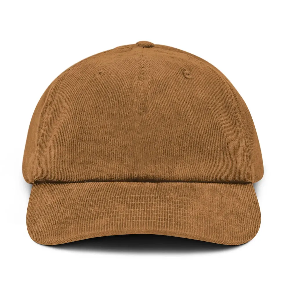 Wholesale price Custom made Unconstructed Corduroy 5 Panel Hat Cap Snapback For Men | Corduroy Cap