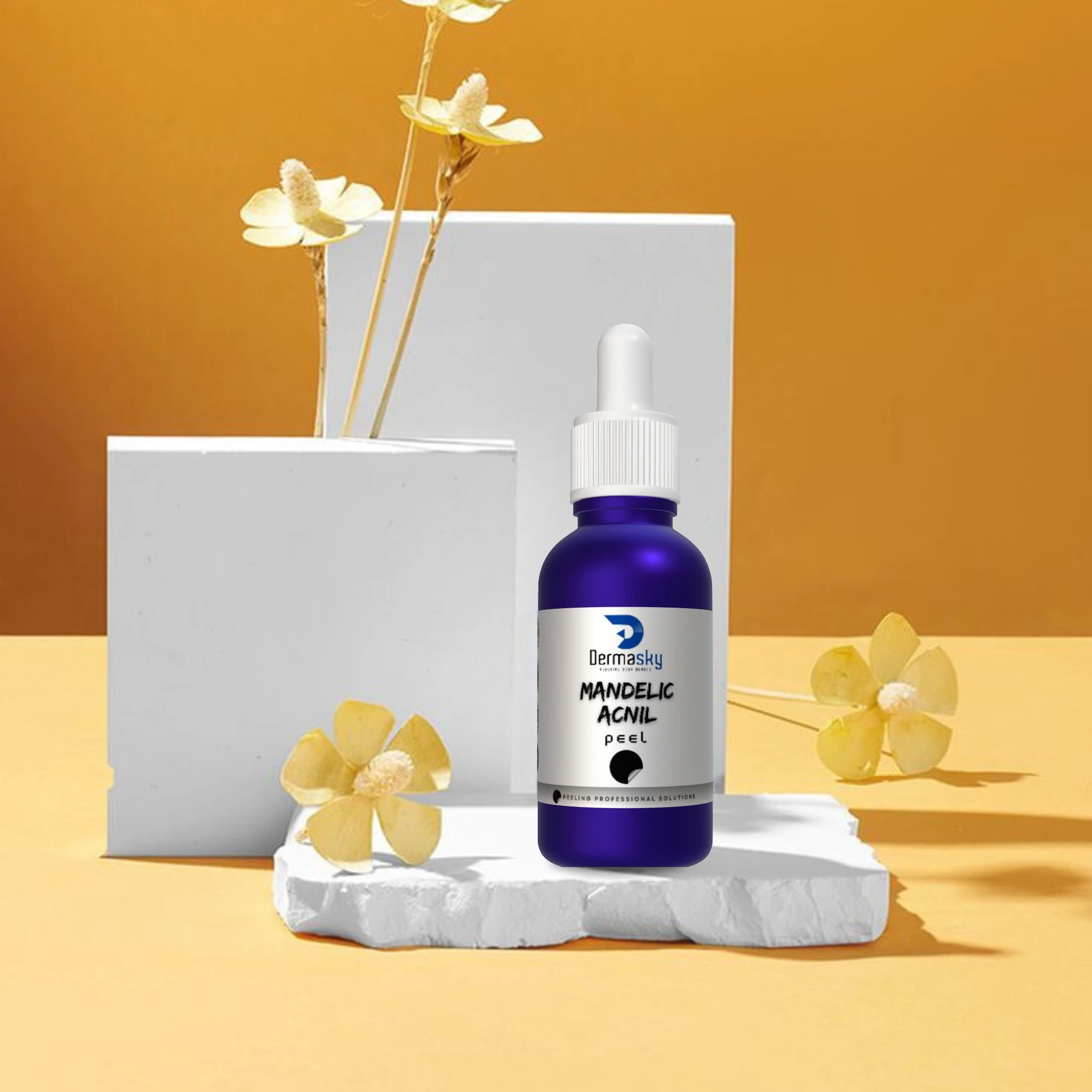 2024 Hot Sale Mandelic Acnil Peel for Acne Anti Anti Aging Skin Whitening Peel Serum Salicylic Glycolic Mandelic 30ml