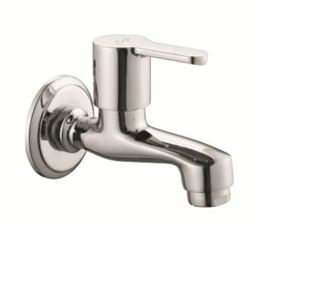CORSA OMEGA series Wall mount Short Body faucet tap Brass Chrome finish Quarter Turn foam flow for Basin kitchen bathroom use