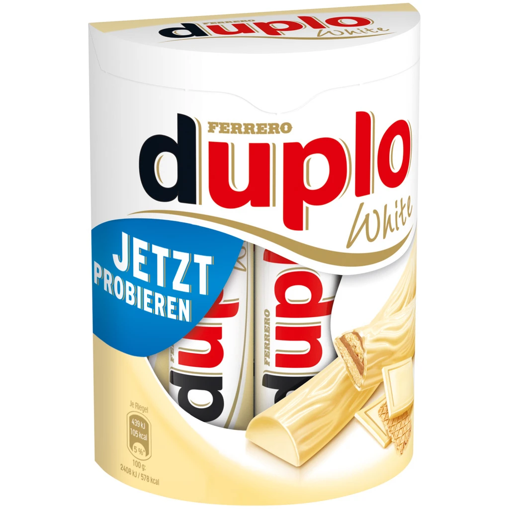 Ferrero Duplo Winter Almond White Chocolate For Sale