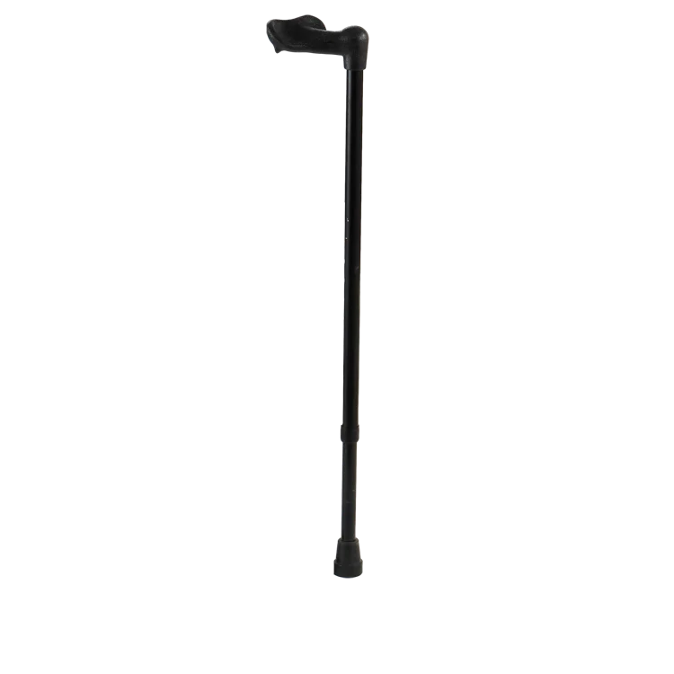 Adjustable Aluminum Walking Stick Collapsible Folding Cane Non-slip Rubber Trekking Pole