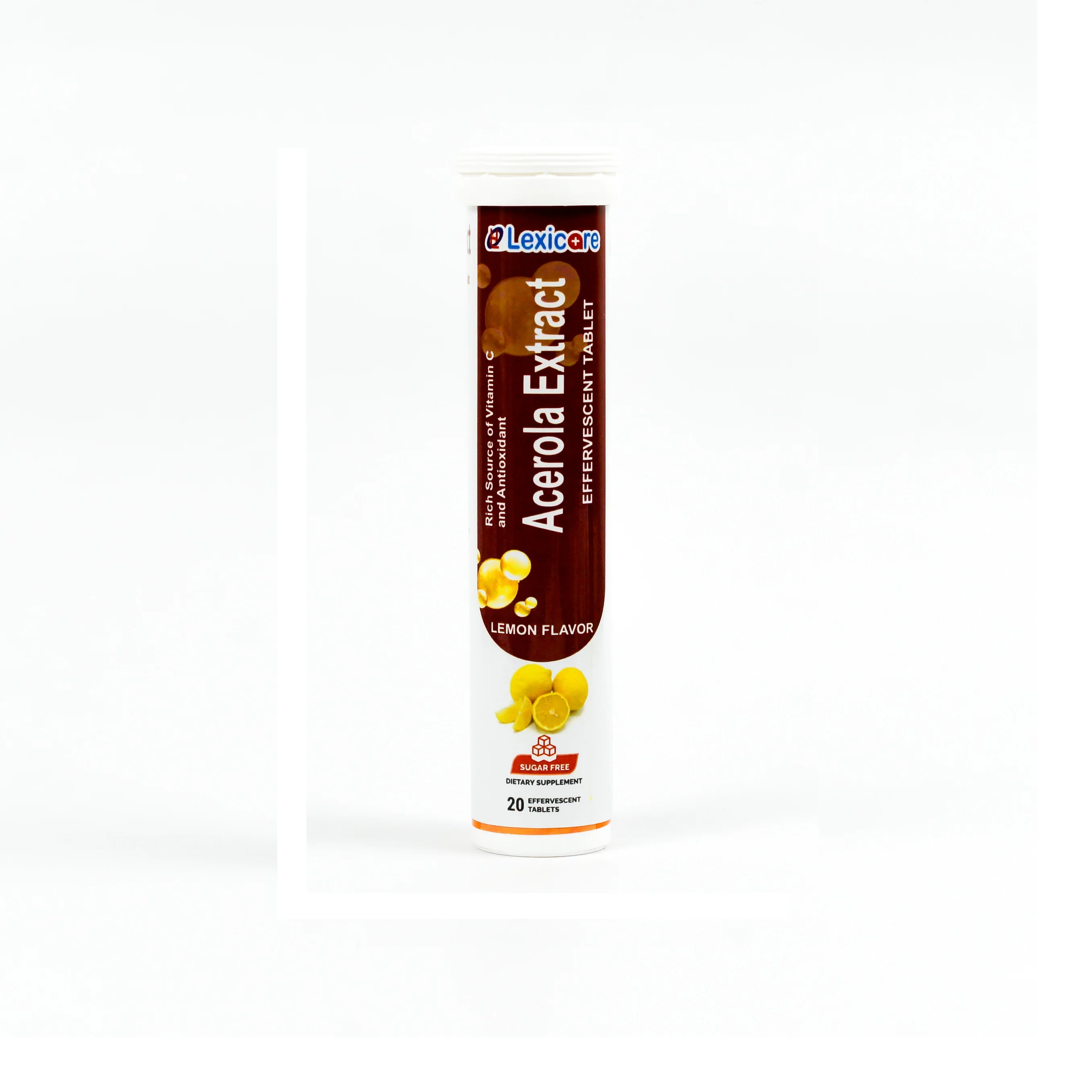 Premium Quality Acerola Extract Effervescent Tablet  with Good Taste and Flavor for Adult From Indian Manufacturer