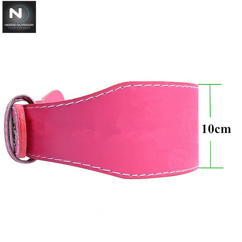 Pink Color Customize Weightlifting Belts Comfortable Flexible Gym Fitness Wear Weightlifting Belts  By NEEDS OUTDOOR