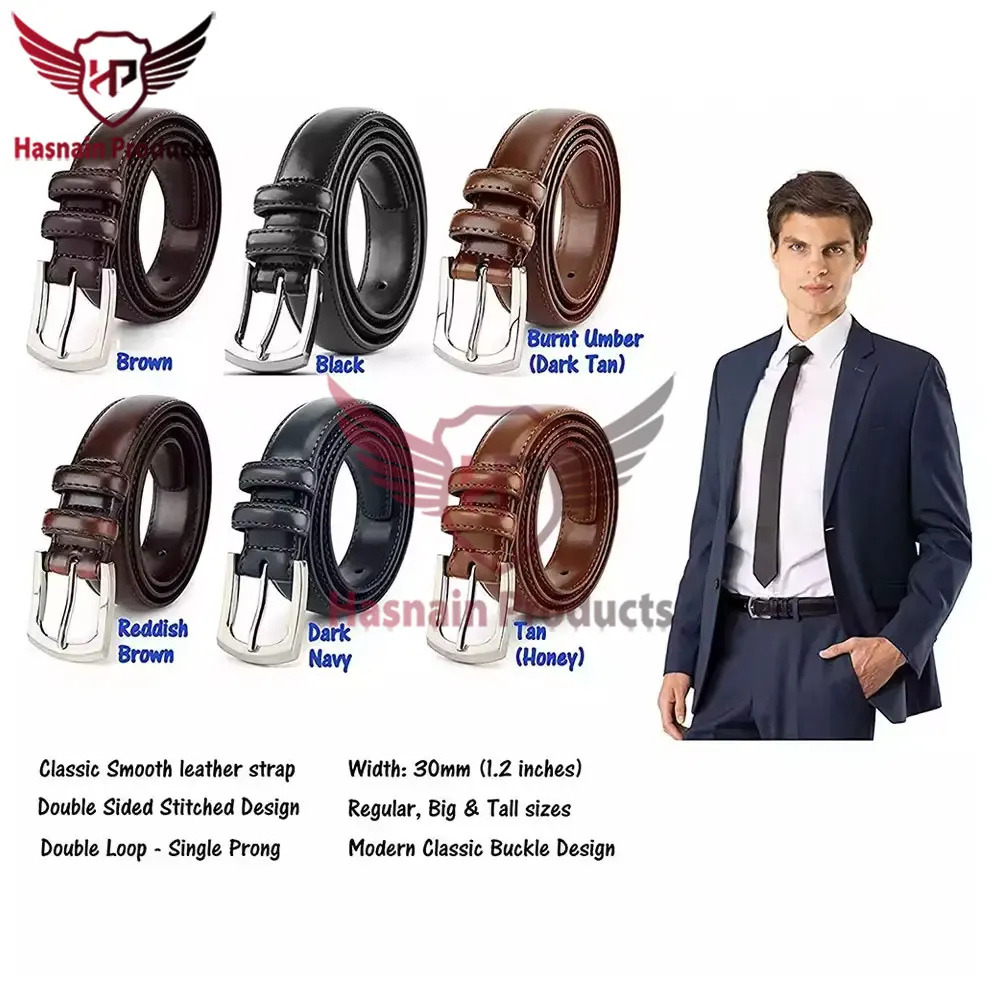 Professional Manufacture Leather Gentleman Vintage Belt Custom Good Quality Metal Belt Manufactured by Skilled Artisans -