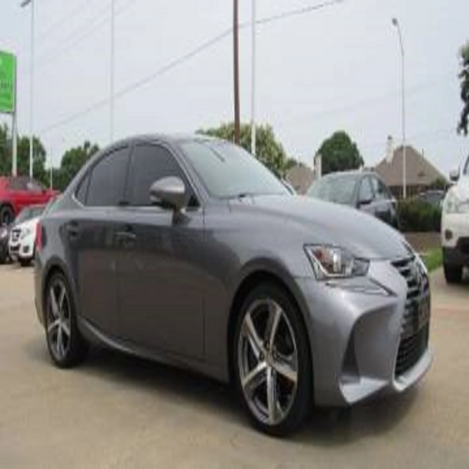 2017 Lexus IS 300 AWD with Panoramic Sunroof Leather Seats Dark Interior Aluminium Alloy Roof Rack