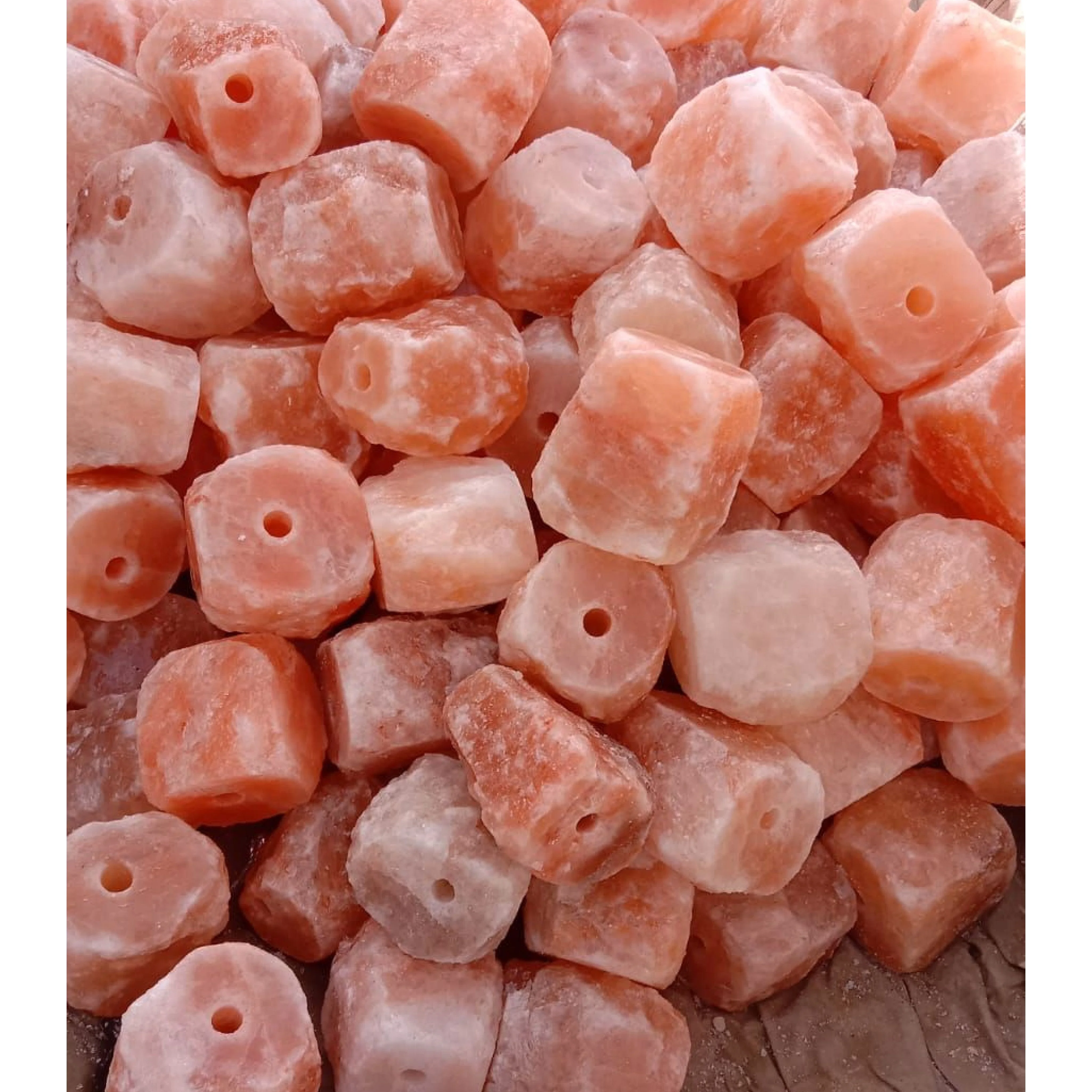 100% Pure Animal Salt Lick Block with Cotton Rope Included 84 Trace Minerals at Wholesale Price
