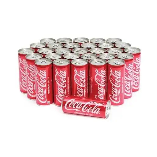 Coca Cola Soft Drink / Original coca cola 330ml cans. Coca Cola bottle and cans available (sample offer available)