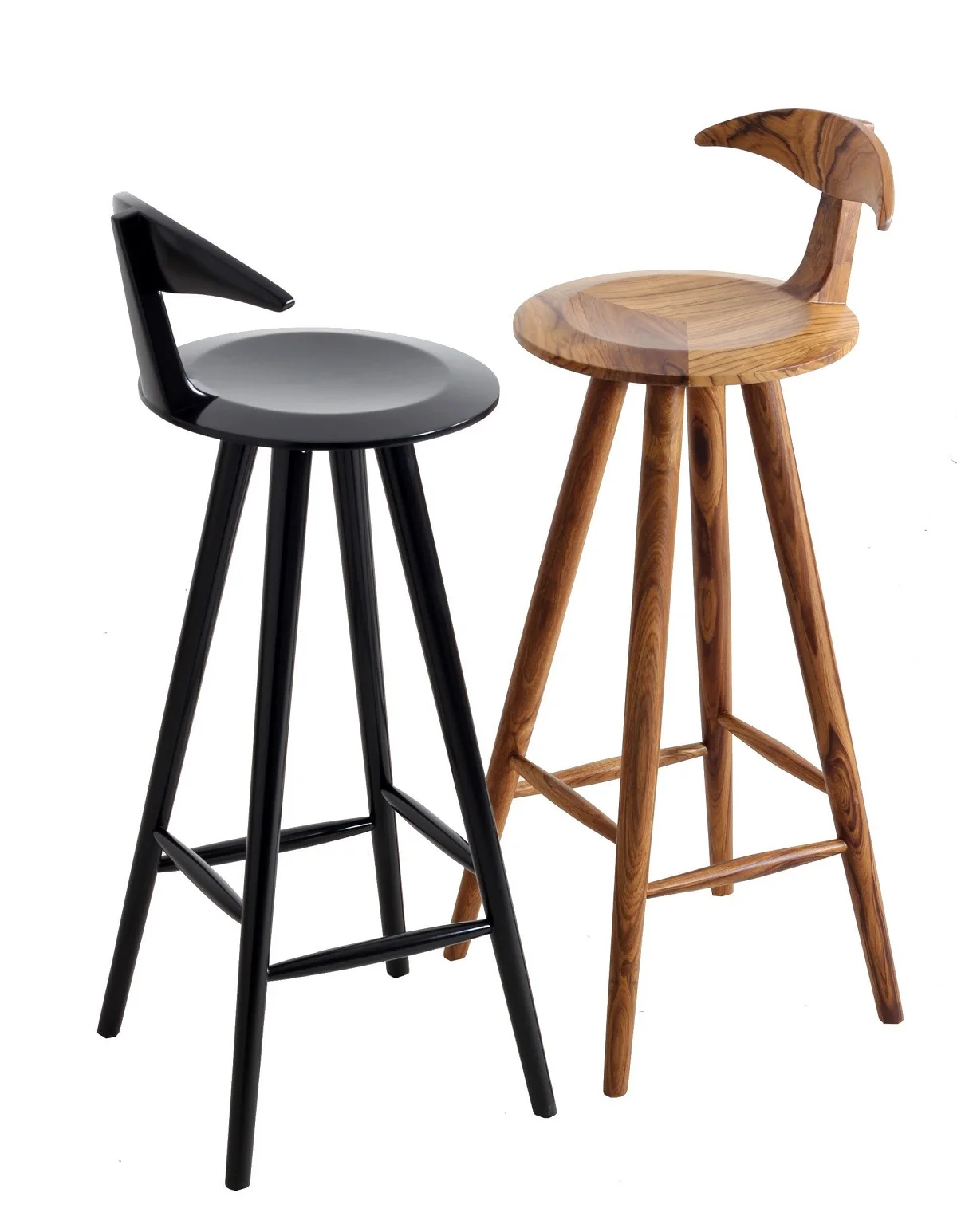 Modern design Fabric Cover Wooden Bar Stool Round /Rectangular/Square Seat Bar Chair With Beechwood Legs from Bangladesh