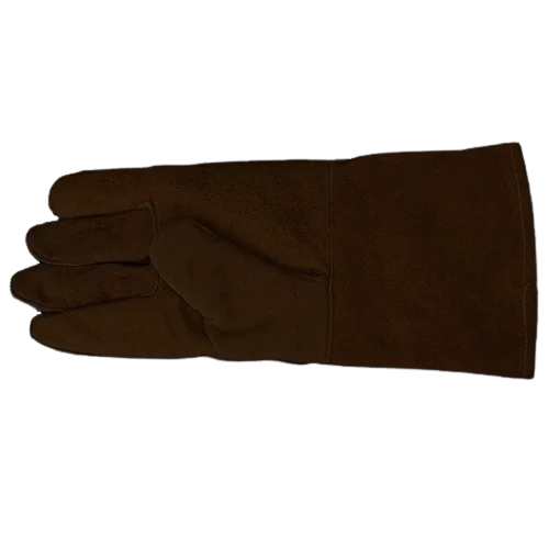 Personal Protective Equipment Safety Gloves Cowhide Leather Fire Fighter Welding Gloves with Aluminum Foil Heavy Duty Welding