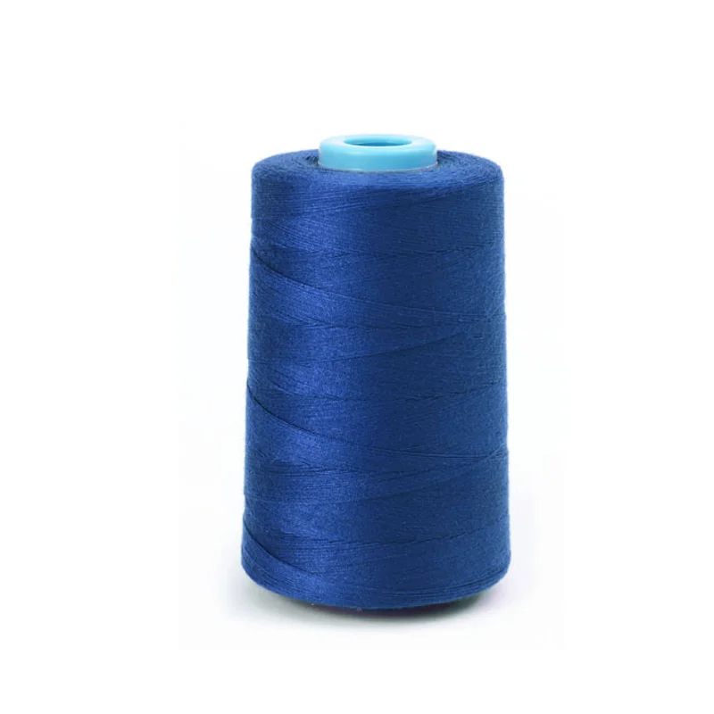 Wholesale Price 40/2 5000yds Dyed Spun 100% Polyester Sewing Thread for Machine Sewing Supplies
