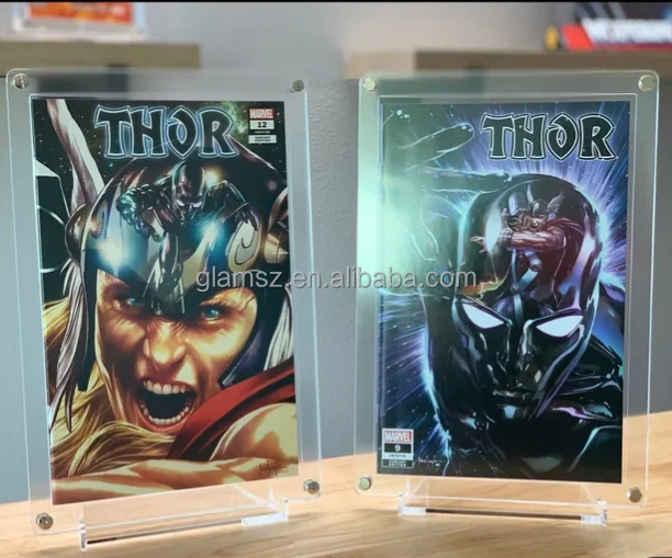 Magnet Stand Clear Acrylic Comic Book Display Case