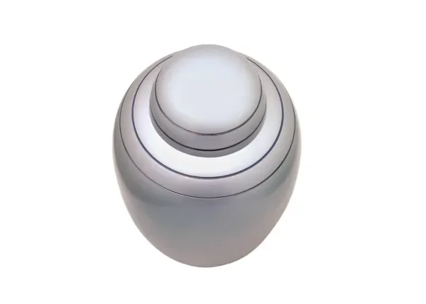 Aluminium Cremation Modern Style Metal Dome Top Funeral cremation urns for human ashes adult Metal Cremation
