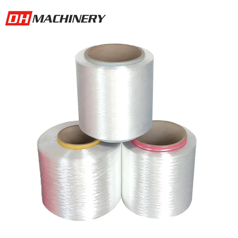 Factory Customized PP Multifilament Yarn 600D 900D Polypropylene FDY Flat Knitting Yarn for Bag Strap