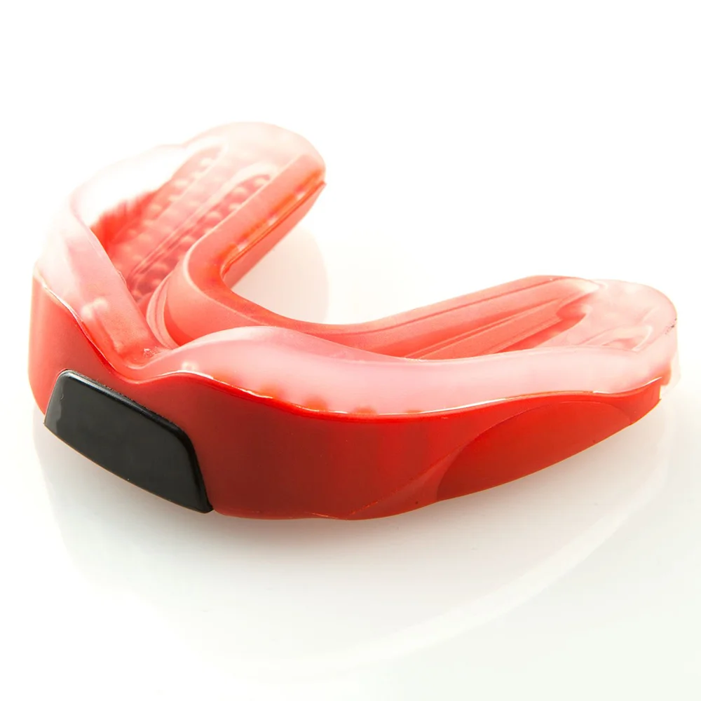 Sports MMA Boxing Boil Gum Shield Bite Mouth Guard Teeth Moldable