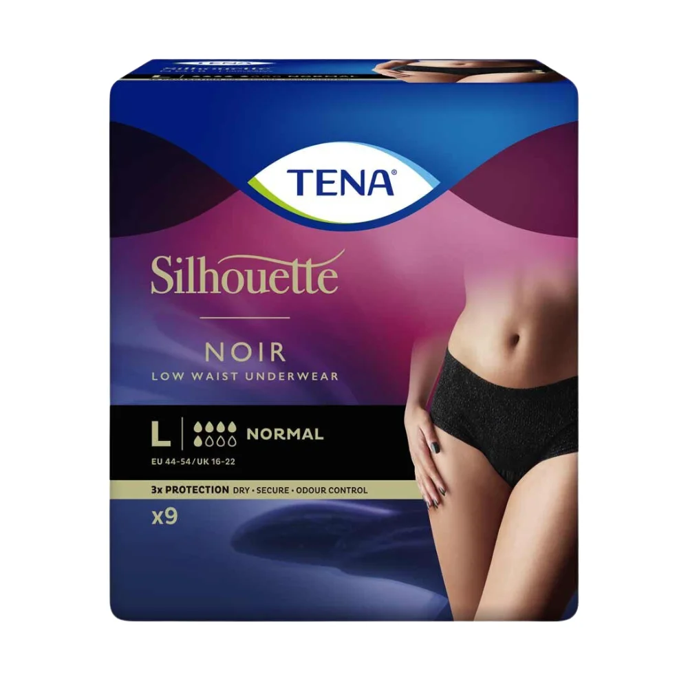 TENA силуэт нормальный Нуар Inkontinenzpants
