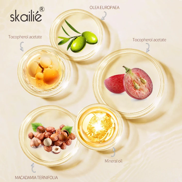 Wholesale Private Label Face Care Portable Whitening Anti-Aging Skin Care Hyaluronic Acid Vitamin C Serum Capsules