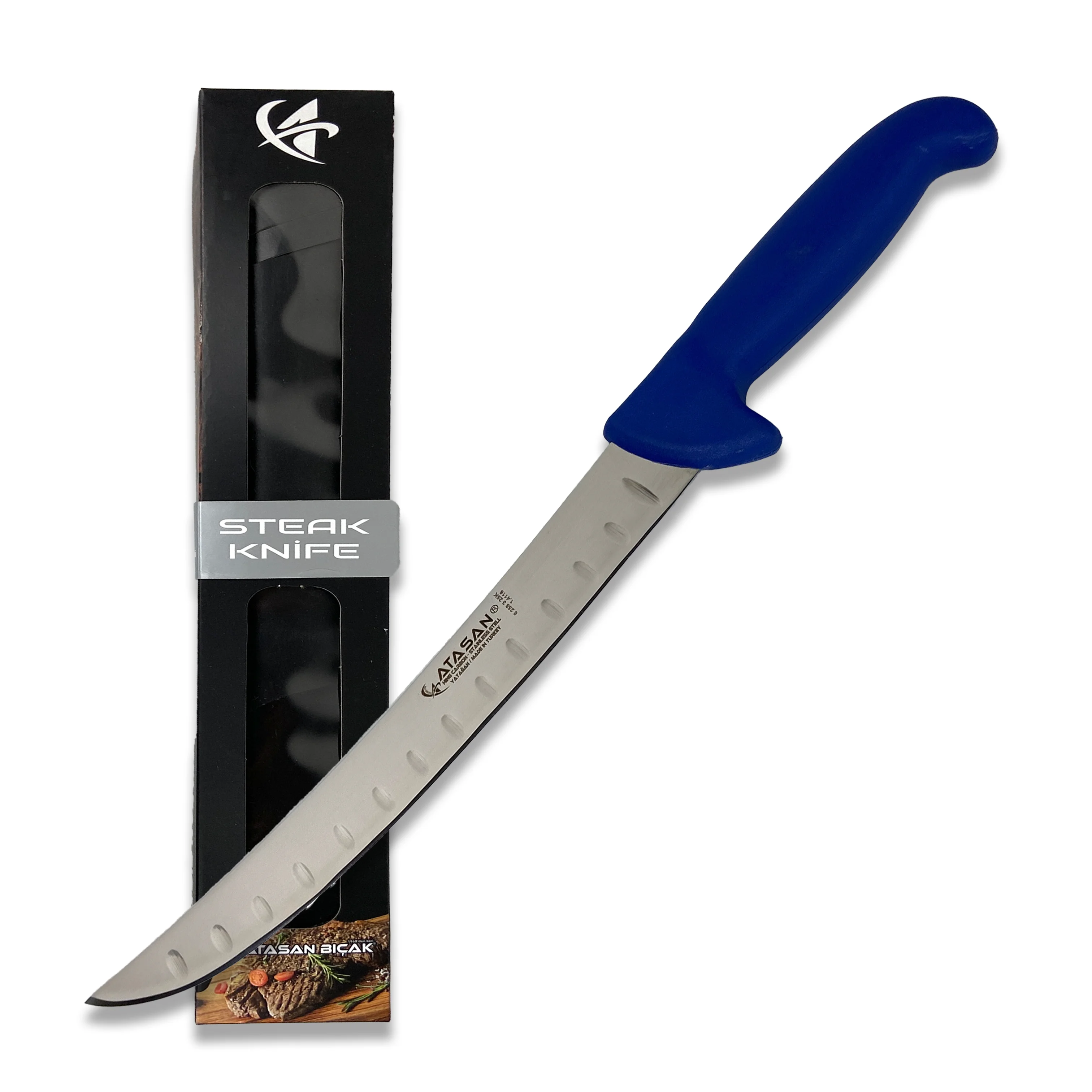 Eid al-Adha Best Price Steak Knife 39 cm Nusret Trimming Butcher Knives Over Quality Stainless Steel Knife 2024 New Product
