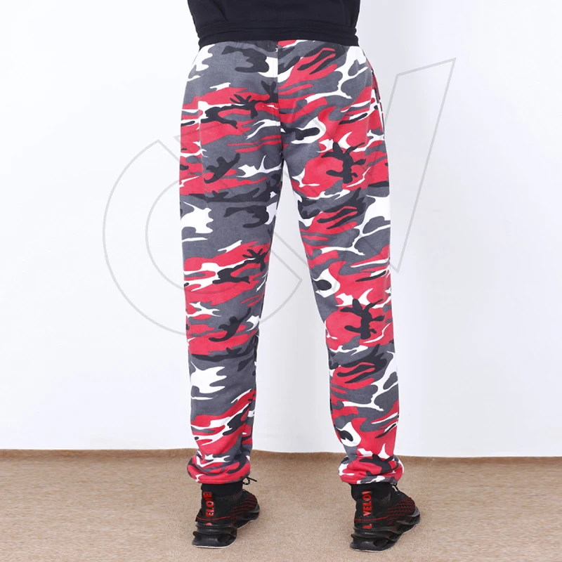 Factory Price High Quality Camo Jogger Pants For Men With Custom Design