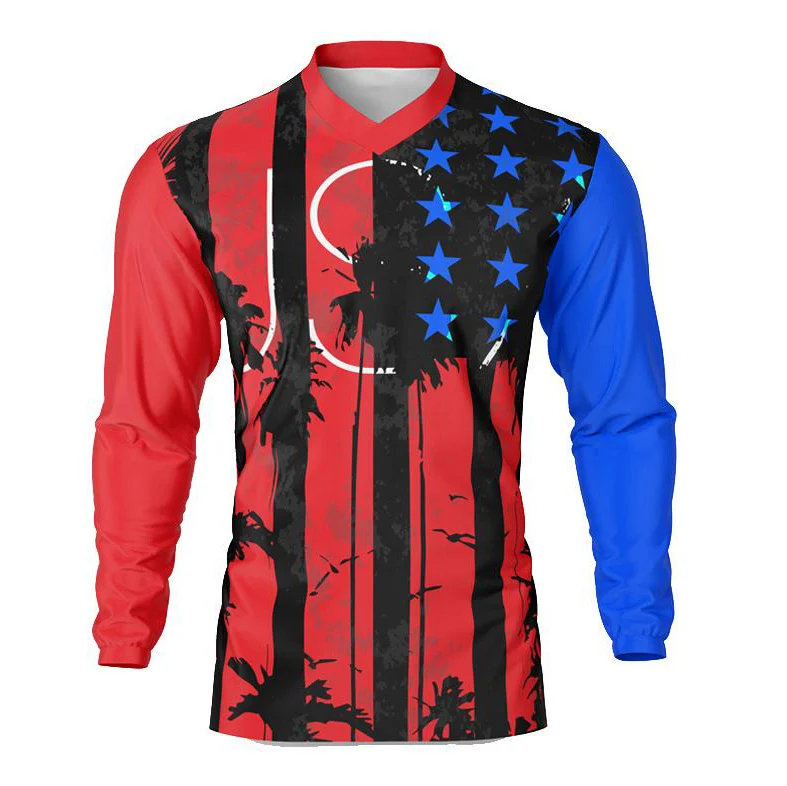 Motocross Racing Jersey Tiger 2024 New motocross jersey Motocross racing suit Tops