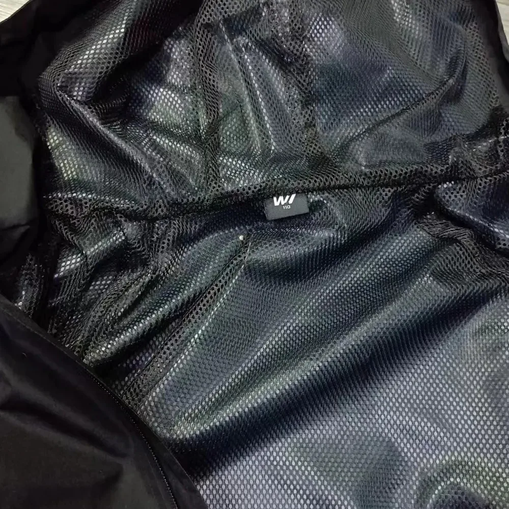 Mens Water-Resistant Hooded Jacket Zip-Front Wind- and Water-Resistant Hooded Jacket OEM Custom Hiking Outdoor WindbreakerJacket