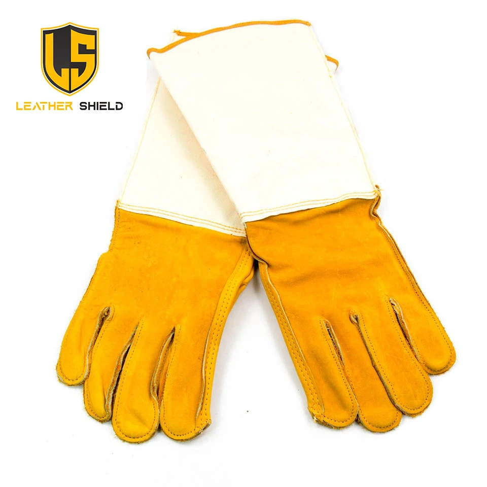 Fire Safety Proof Heat Resistant Gloves Oven BBQ Grilling Fireplace Accessories and Welding. Cut Resistant Kevla