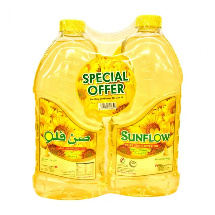 Wholesale Natural Organic Sunflower Oil High Quality Pure Grade Carrier Oil Edible Oil