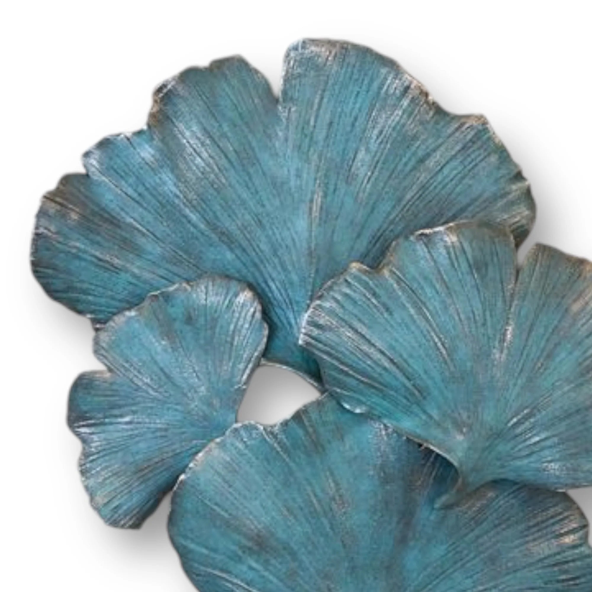 Modern Luxury Aluminium Leaf Wall Art Handcrafted Metal Decorative Piece Living Room Framed Hanging Wholesale Manufacturer