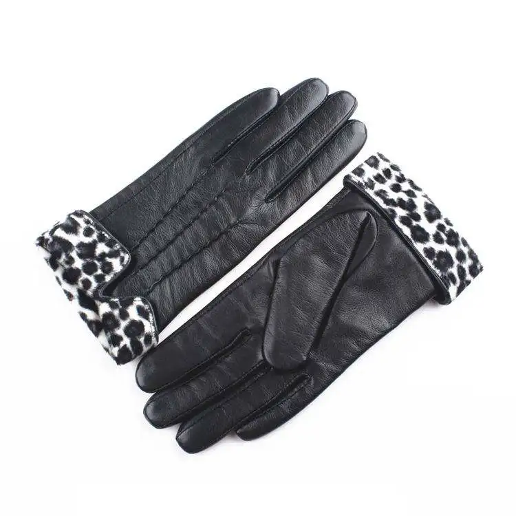 2024 New Best Quality Top Grain Cowhide Leather Driving Gloves Guantes de Seguridad Leather Working Safety Gloves