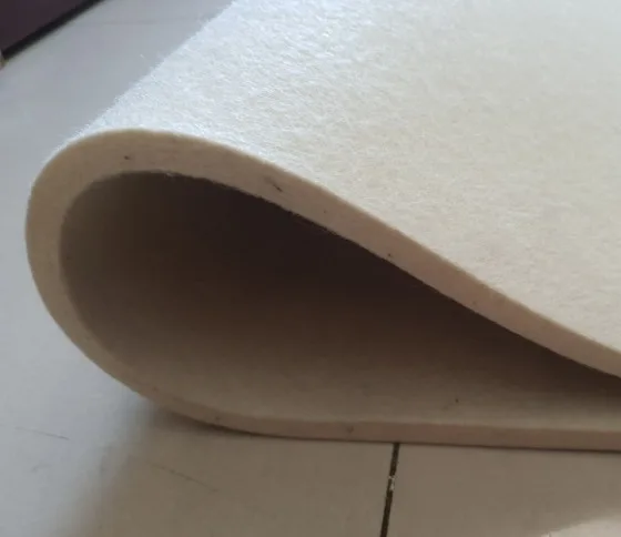 PE Film backing recycled needle punch Felt nonwoven anti-slip painter fleece