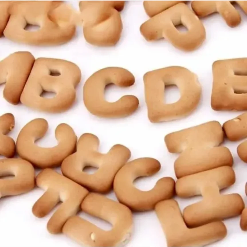 Alphabet cutters clay ABC 6x1.3cm thick fondant Mini tiny letters polymer clay cutter Miniature alphabet set 26 pcs cookie